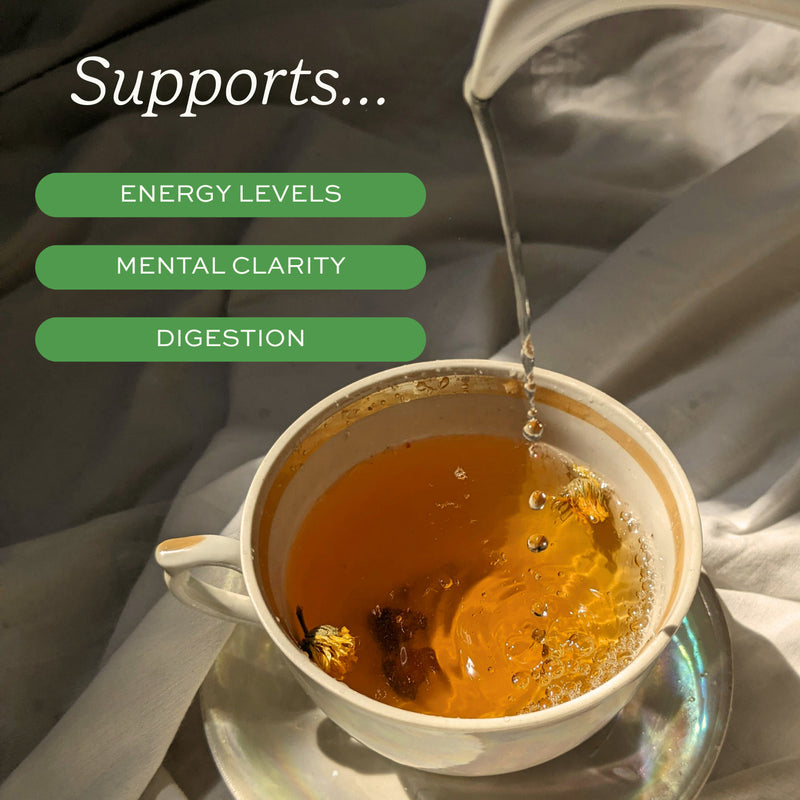 Aduna Thrive superfood green tea 15 tea bags - British product