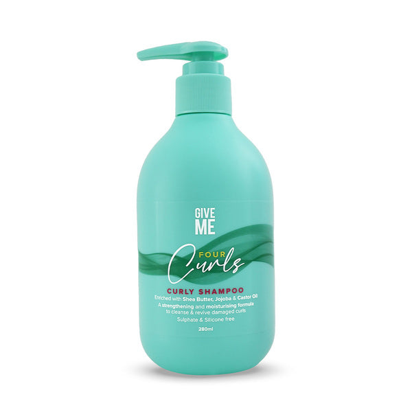 Give Me Four Curls Moisturising Shea Butter Shampoo 280ml, UK version