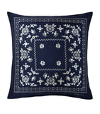 Ralph Lauren Home silk cushion cover Brynn square 45cm, UK version