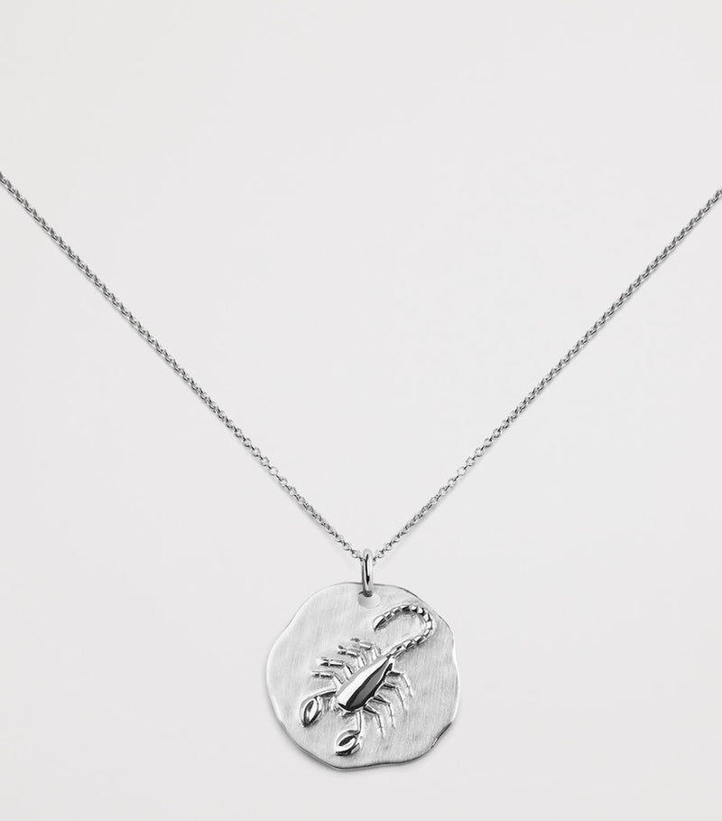 Monica Vinader sterling silver Scorpio necklace - British product