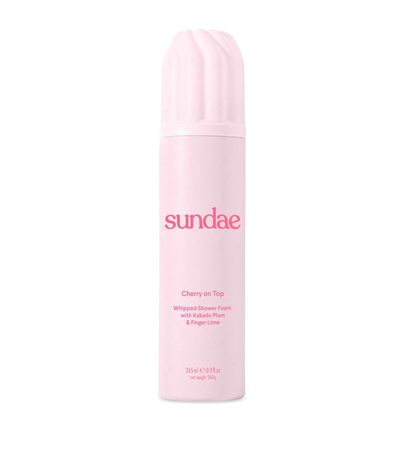 Sundae Body Cherry On Top whipped shower foam 265ml (British brand)