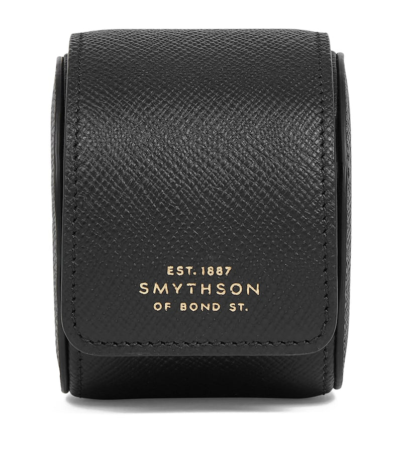 Smythson Leather Panama Single Watch Roll (British brand)