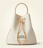 Burberry small check monogram bucket bag, UK version