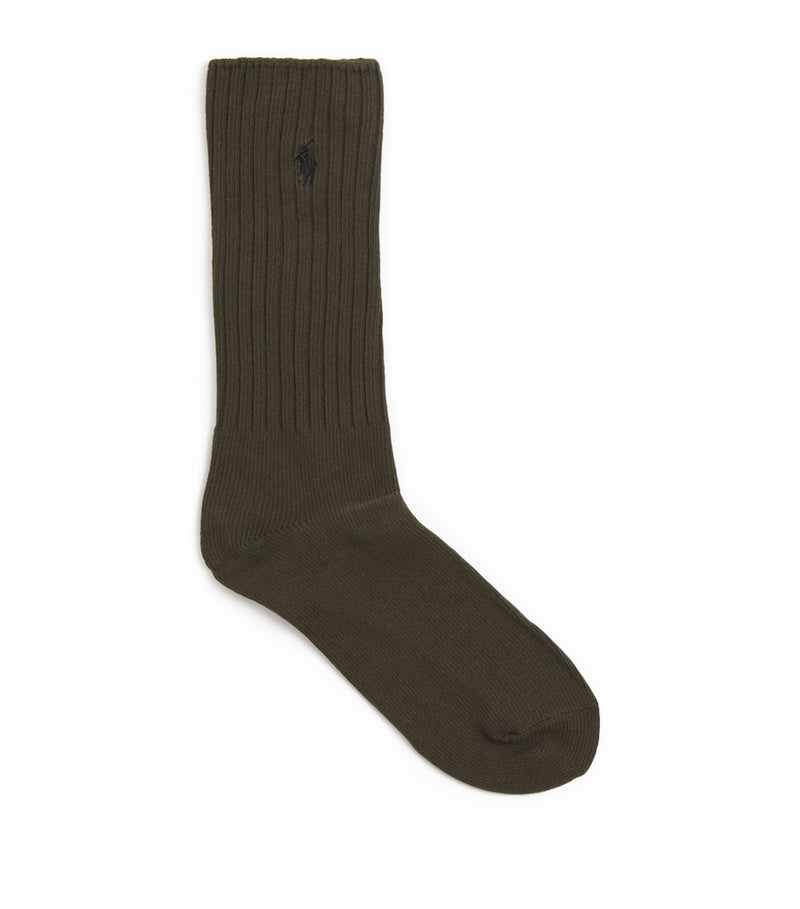 Polo Ralph Lauren cotton-blend classic crew socks, UK version