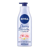 Superdrug NIVEA Cherry Blossom & Jojoba Oil Body Lotion 400ml- Buy online at McGrocer
