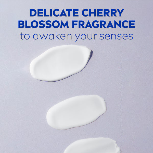 NIVEA Cherry Blossom Jojoba Oil Lotion 400ml, imported from the UK