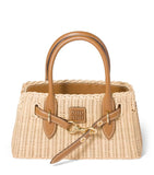 Miu Miu wicker Aventure top-handle bag (British brand)