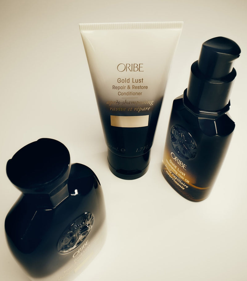 Oribe Gold Lust travel shampoo 75ml, imported from the UK
