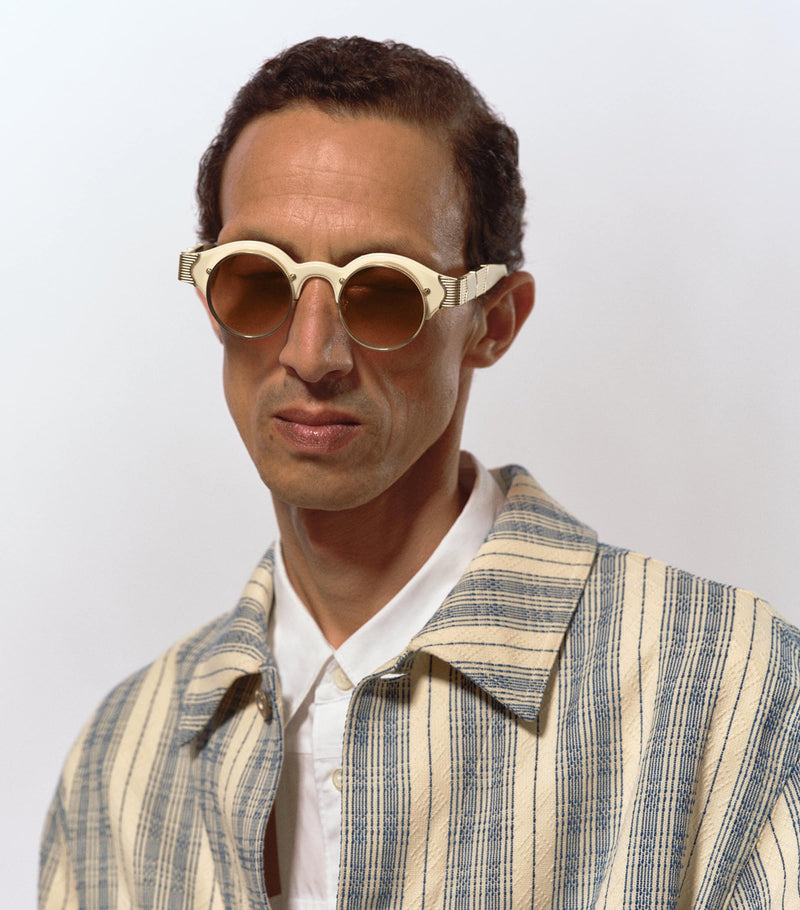 Matsuda round sunglasses 10605H - British product
