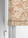 William Morris At Home Orange Sunflower made to measure roller blind - British product