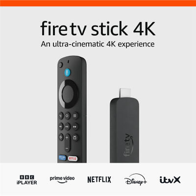 Amazon Fire Stick 4K Streaming Device - British product