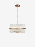 Lipsy gold pendant glass ceiling light, imported from the UK