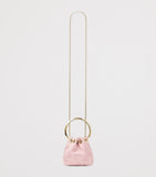 Jimmy Choo Micro Bon Bon top-handle bag in pastel lace (British brand)