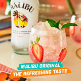 Malibu Original White Rum Coconut 70cl, imported from the UK