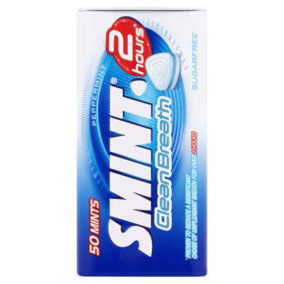 Smint clean breath sugar free mints tin 35g, UK version