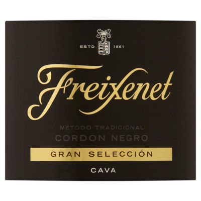 Freixenet Cordon Negro Brut sparkling wine 750ml - British product