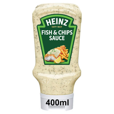 Heinz Fish & Chips Sauce Tartare Style 400ml, UK version