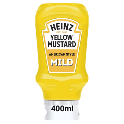 ASDA Heinz American Style Mild Yellow Mustard 445g- Buy online at McGrocer
