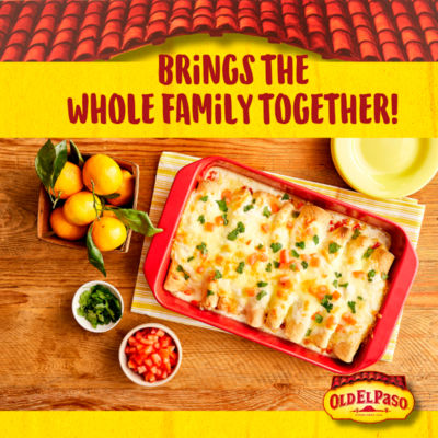 Old El Paso Enchilada Cooking Sauce Creamy Tomato 340g imported from the UK