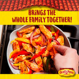 Old El Paso tomato and pepper fajita seasoning mix 30g, imported from the UK