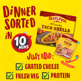 Old El Paso Garlic & Paprika Taco Seasoning Mix 25g, imported from the UK