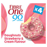 Fibre One Doughnuts Strawberry & Cream Flavour 92g - British product