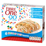 Fibre One birthday cake squares 96g pack (British brand)