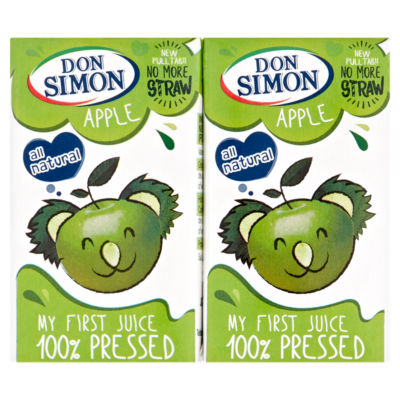Don Simon My First Juice Apple 125ml, imported from the UK