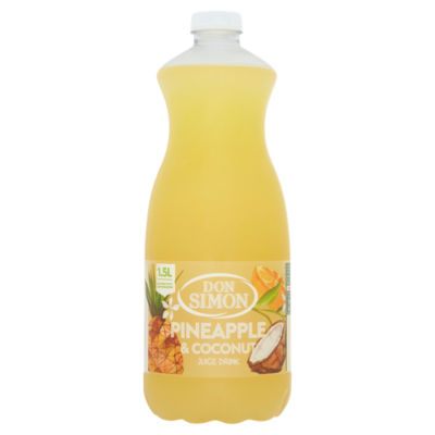 Don Simon pineapple and coconut juice drink 1.5L - British product