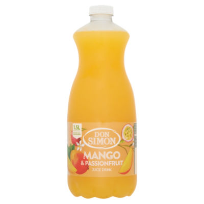 ASDA Don Simon Mango & Pasjonsfrukt Juice Drikk 1.5L- Kjøp online hos McGrocer