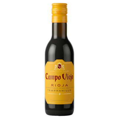 Vin rouge Campo Viejo Rioja Tempranillo 187 ml (marque britannique)