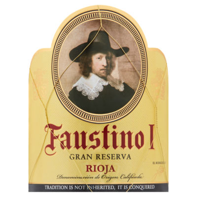 Faustino Gran Reserva Rioja red wine 75cl - British product