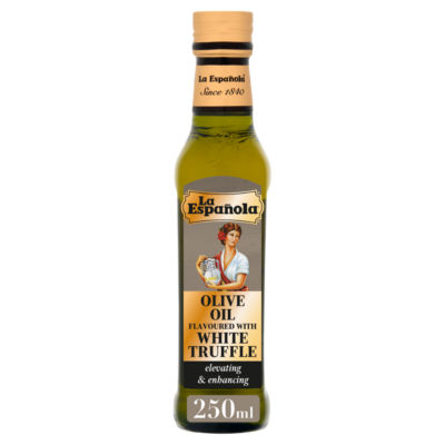 La Espanola white truffle olive oil 250ml (British brand)