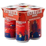 ASDA Estrella Damm Spanish Lager Beer 440ml- Buy online at McGrocer