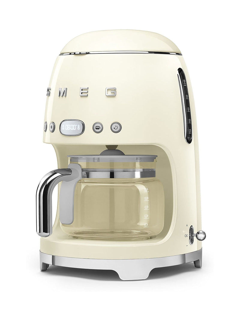 Smeg cream drip coffee machine 1.4L - British product