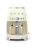Smeg cream drip coffee machine 1.4L - British product