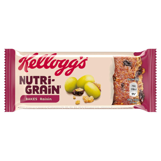 Kellogg's Nutri-Grain Bakes Raisin 45g GOODS Sainsburys   