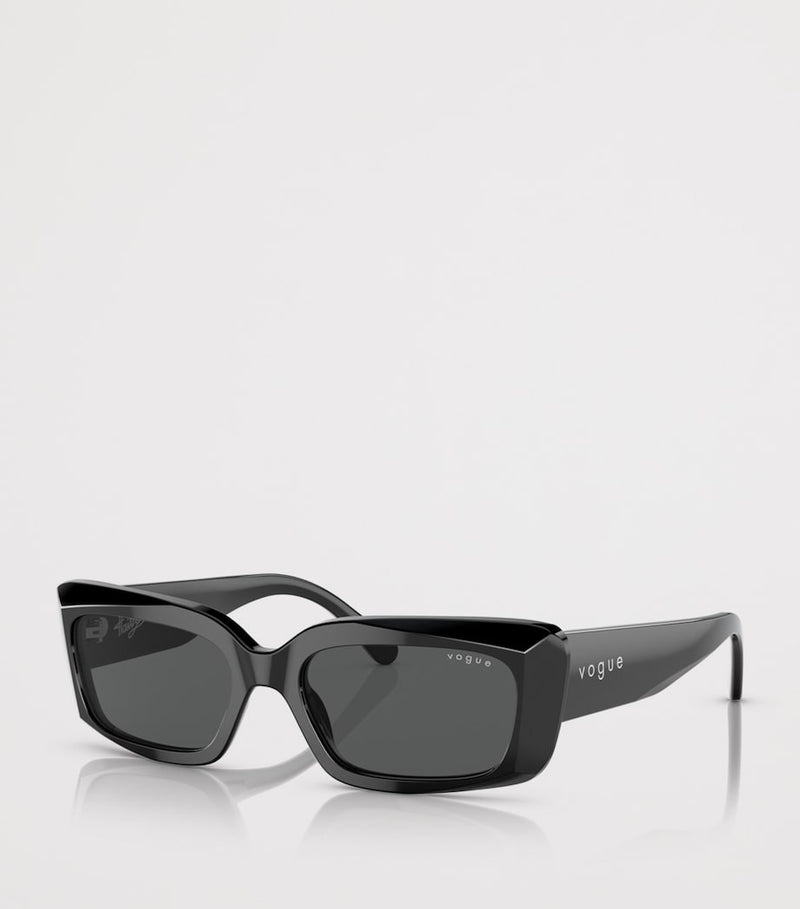 Vogue acetate pillow sunglasses tortoiseshell, imported from the UK
