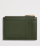 Bottega Veneta Intrecciato zipped card holder in nappa leather, imported from the UK