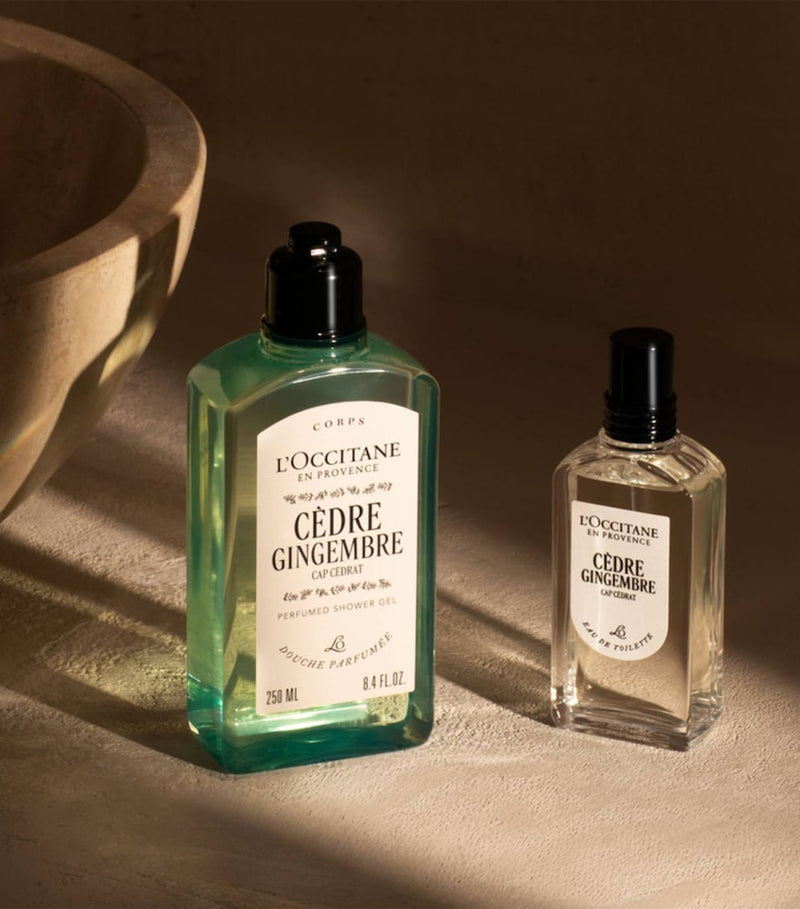 L'Occitane Cèdre Gingembre shower gel 250ml, UK version