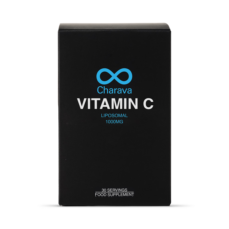 Charava liposomal vitamin C capsules 1000mg (British brand)
