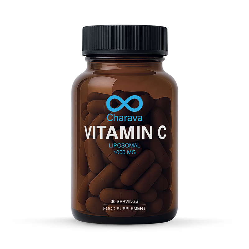 Charava liposomal vitamin C capsules 1000mg (British brand)