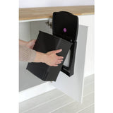 Brabantia built-in bin black 10L, imported from the UK