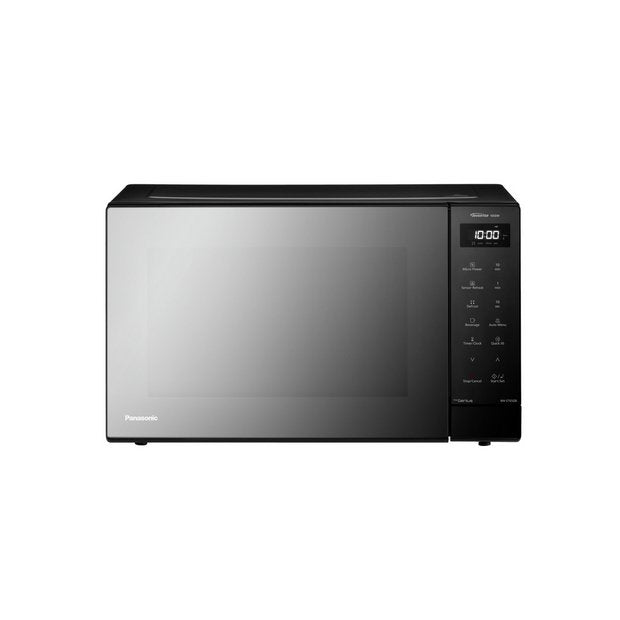 Panasonic 1000W solo microwave 32L black, imported from the UK
