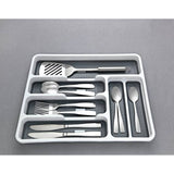 Addis white cutlery drawer with six compartments, imported from the UK