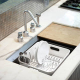 Argos Simplehuman Plastic Compact Dish Rack White- Buy online at McGrocer