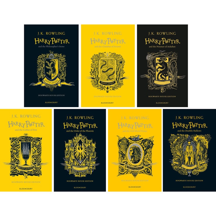 Harry Potter House Edition box set 7 novels, imported from the UK