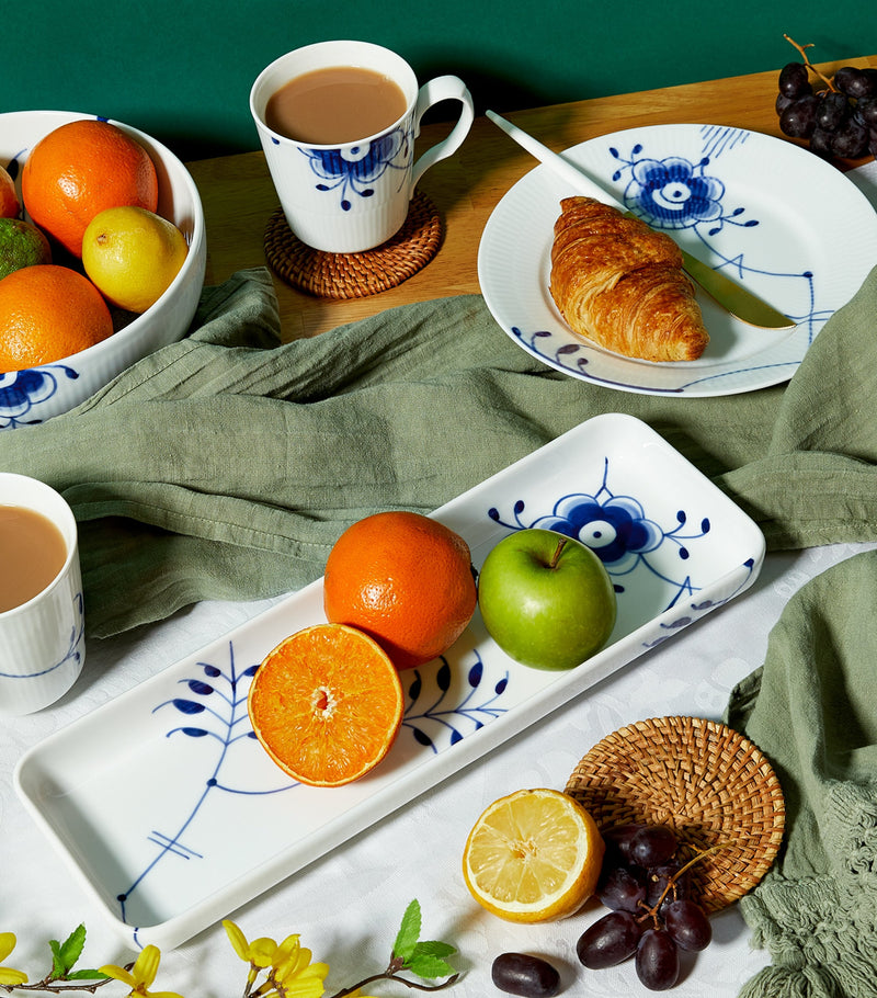 Royal Copenhagen Blue Fluted Mega Dish 36cm, imported from the UK