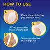 Dr. Scholl's Exfoliating Heel Peel Mask 1 treatment - British product