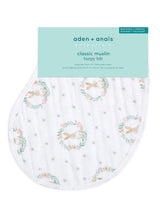 Next aden + anais Pink Baby Essentials Bunnies 100% Cotton Muslin Burpy Bib 57cm x 28cm- Buy online at McGrocer